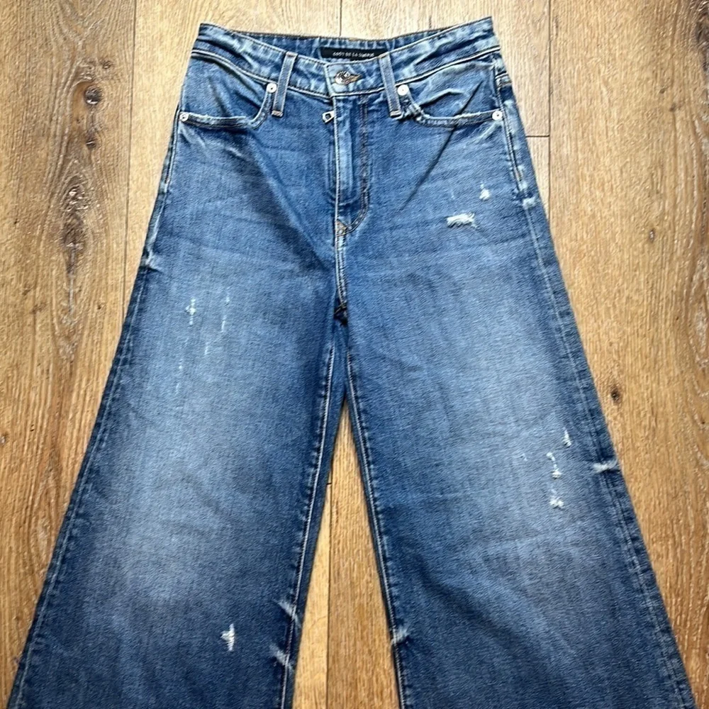 Coût de la Liberté Wide Leg Crop Jeans Size 25